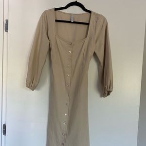Rachel Pally Cotton/Linen Midi Dress